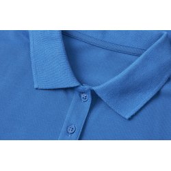 ID 0587 Poloshirt  kologisk  dame Azur