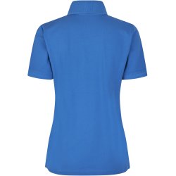 ID 0587 Poloshirt  kologisk  dame Azur