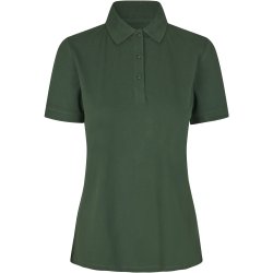 ID 0587 Poloshirt  kologisk  dame Flaskegrn