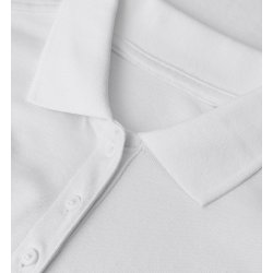 ID 0587 Poloshirt  kologisk  dame Hvid