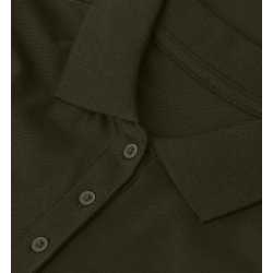ID 0587 Poloshirt  kologisk  dame Oliven