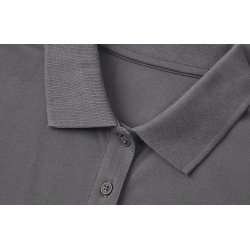 ID 0587 Poloshirt  kologisk  dame Silver grey