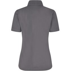 ID 0587 Poloshirt  kologisk  dame Silver grey