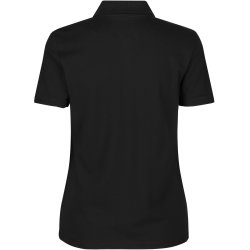 ID 0587 Poloshirt  kologisk  dame Sort