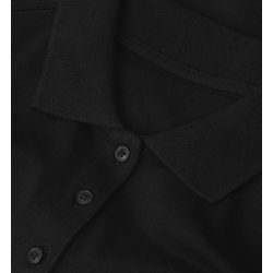 ID 0587 Poloshirt  kologisk  dame Sort