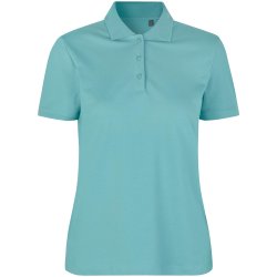 ID 0587 Poloshirt  kologisk  dame Stvet Aqua
