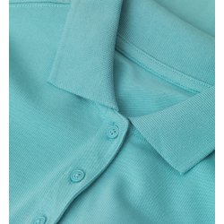 ID 0587 Poloshirt  kologisk  dame Stvet Aqua