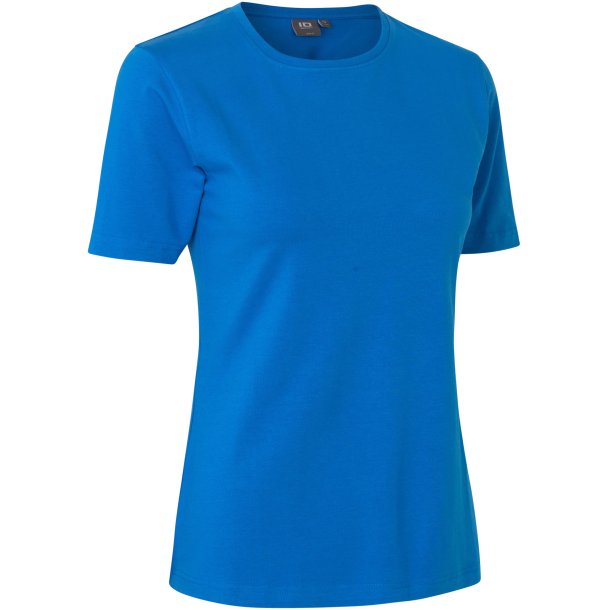 ID 0595 Stretch T-shirt  komfort  dame Azur