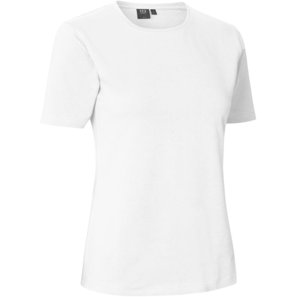 ID 0595 Stretch T-shirt  komfort  dame Hvid