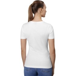 ID 0595 Stretch T-shirt  komfort  dame Hvid