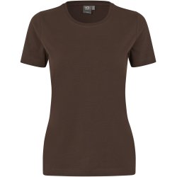 ID 0595 Stretch T-shirt  komfort  dame Mocca