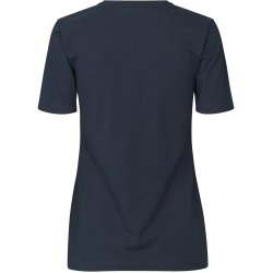 ID 0595 Stretch T-shirt  komfort  dame Navy