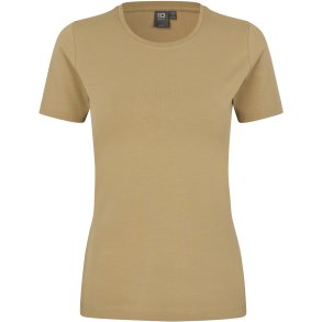 ID 0595 Stretch T-shirt  komfort  dame Sand