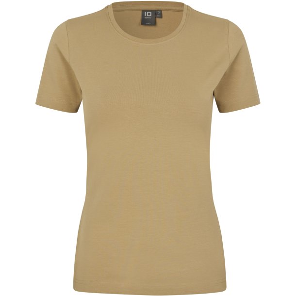 ID 0595 Stretch T-shirt  komfort  dame Sand