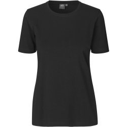 ID 0595 Stretch T-shirt  komfort  dame Sort