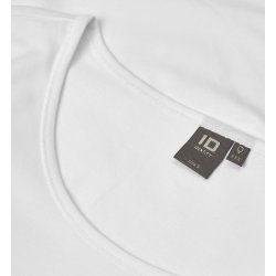 ID 0597 Stretch T-shirt  3/4 rmet  dame Hvid