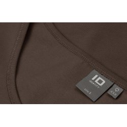 ID 0597 Stretch T-shirt  3/4 rmet  dame Mocca