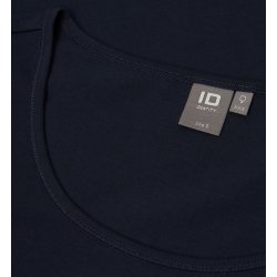 ID 0597 Stretch T-shirt  3/4 rmet  dame Navy