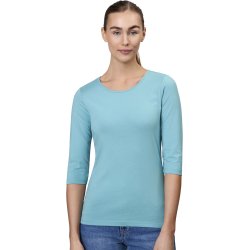 ID 0597 Stretch T-shirt  3/4 rmet  dame Stvet Aqua