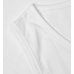 ID 0598 Tanktop  stretch Hvid