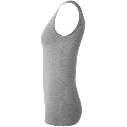 ID 0599 Tanktop  stretch  dame Gr melange