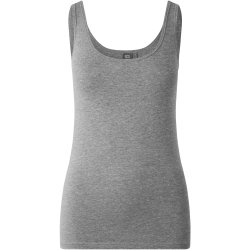 ID 0599 Tanktop  stretch  dame Gr melange