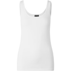 ID 0599 Tanktop  stretch  dame Hvid