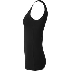 ID 0599 Tanktop  stretch  dame Sort