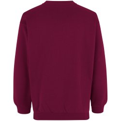 ID 0600 Sweatshirt  klassisk Bordeaux