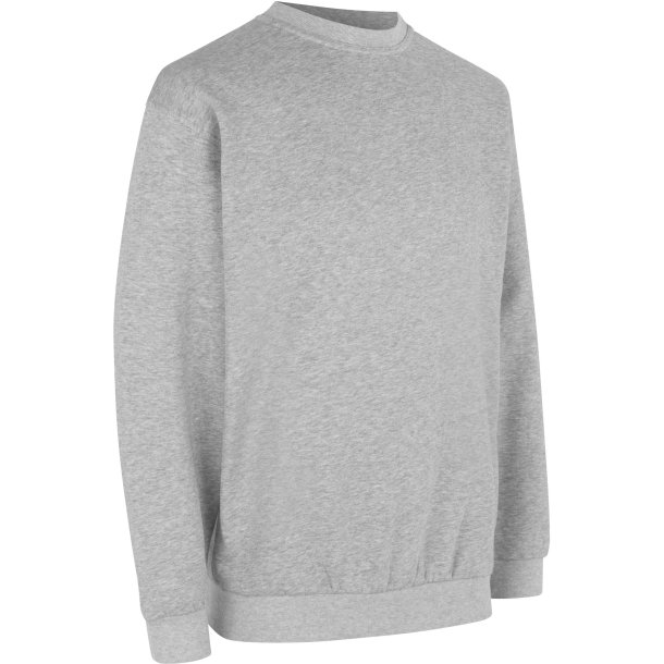 ID 0600 Sweatshirt  klassisk Gr melange