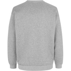 ID 0600 Sweatshirt  klassisk Gr melange
