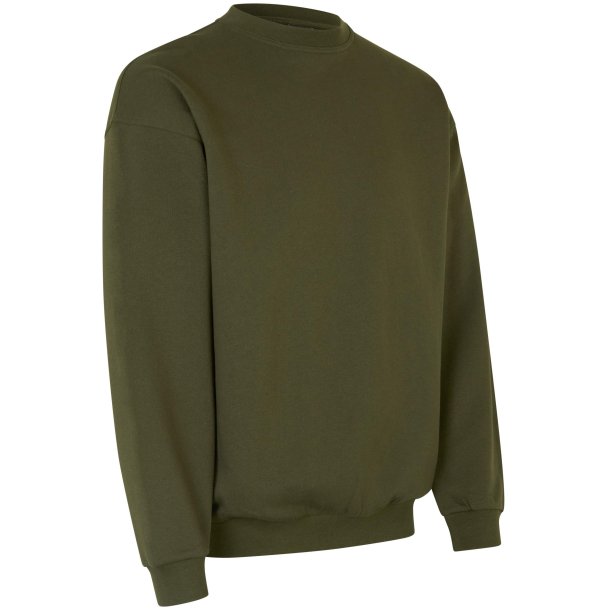 ID 0600 Sweatshirt  klassisk Oliven