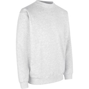 ID 0600 Sweatshirt  klassisk Snow melange