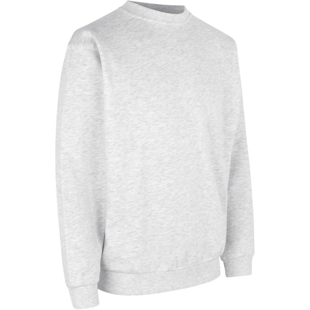 ID 0600 Sweatshirt  klassisk Snow melange