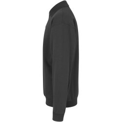 ID 0601 Polosweatshirt  klassisk Koks grå