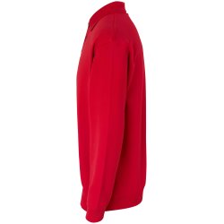 ID 0601 Polosweatshirt  klassisk Rd