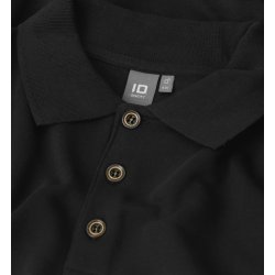 ID 0601 Polosweatshirt  klassisk Sort