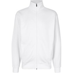 ID 0622 Sweat cardigan Hvid