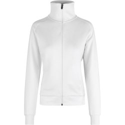 ID 0624 Sweat cardigan  dame Hvid