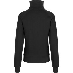 ID 0624 Sweat cardigan  dame Sort