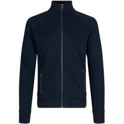 ID 0628 Sweat cardigan  zip Navy