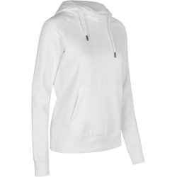 ID 0637 CORE hoodie dame Hvid