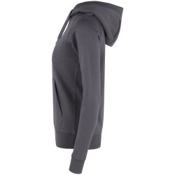 ID 0637 CORE hoodie dame Silver grey