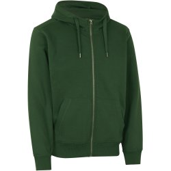 ID 0638 CORE hoodie  zip Flaskegrn