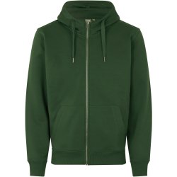 ID 0638 CORE hoodie  zip Flaskegrn