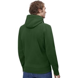ID 0638 CORE hoodie  zip Flaskegrn