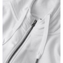 ID 0638 CORE hoodie  zip Hvid
