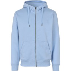 ID 0638 CORE hoodie  zip Lys bl