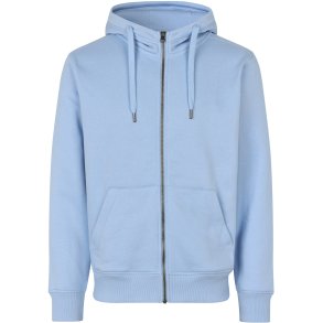ID 0638 CORE hoodie  zip Lys bl