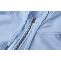 ID 0638 CORE hoodie  zip Lys bl